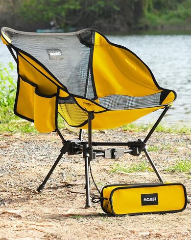 Portable Camping Chair – Lightweight, Compact & Heavy-Duty Folding Chair for Adults, Supports 330 lbs – Ideal for Backpacking Hiking, Fishing, Beach, Picnic & Lawn (Khaki) in Saudi Arabia