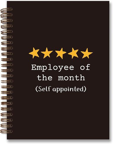 Teacher Gifts for Women,Thank You Gifts,Appreciation Gifts Spiral Notebook,Employee Appreciation Gifts for Coworkers,Hardcover College Ruled Spiral Notebook Journal,5.5×8.3 Inch in Saudi Arabia