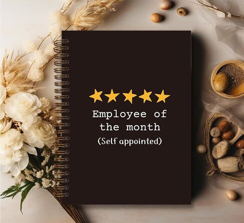 Teacher Gifts for Women,Thank You Gifts,Appreciation Gifts Spiral Notebook,Employee Appreciation Gifts for Coworkers,Hardcover College Ruled Spiral Notebook Journal,5.5×8.3 Inch in Saudi Arabia