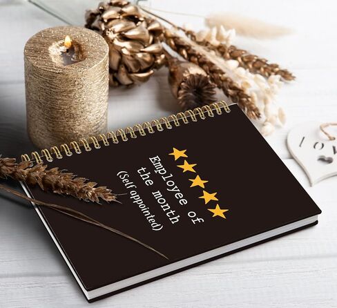 Teacher Gifts for Women,Thank You Gifts,Appreciation Gifts Spiral Notebook,Employee Appreciation Gifts for Coworkers,Hardcover College Ruled Spiral Notebook Journal,5.5×8.3 Inch in Saudi Arabia