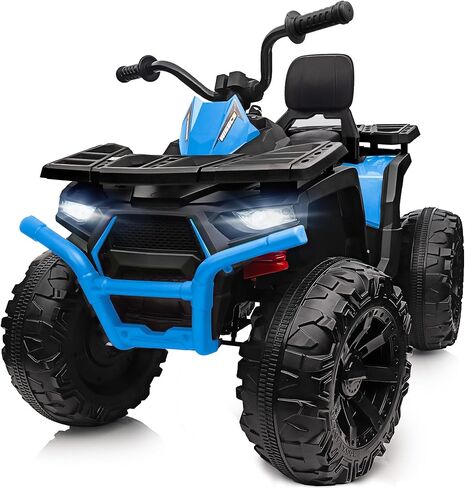 Kids ATV 4 Wheeler ، 24 فولت ركوب سيارة ألعاب للأطفال الكبار مع 400W محرك ، ومقع - أخضر in Kuwait