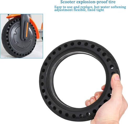 Solid Tires for Xiaomi m365 Electric Scooter Mijia M365, Gotrax GXL V2, 8.5 Inches Electric Scooter Wheels Front or Rear Replacement Honeycomb Solid Tires(2 Piece) in Saudi Arabia
