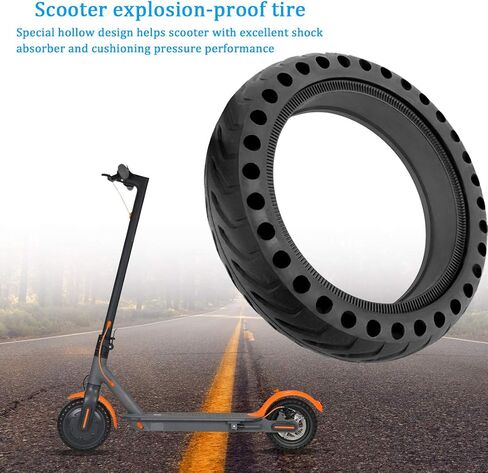 Solid Tires for Xiaomi m365 Electric Scooter Mijia M365, Gotrax GXL V2, 8.5 Inches Electric Scooter Wheels Front or Rear Replacement Honeycomb Solid Tires(2 Piece) in Saudi Arabia