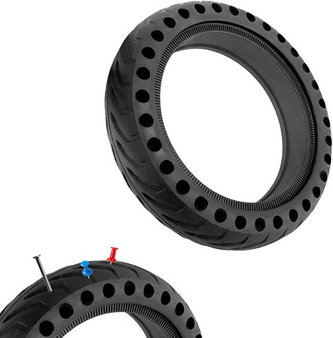 Solid Tires for Xiaomi m365 Electric Scooter Mijia M365, Gotrax GXL V2, 8.5 Inches Electric Scooter Wheels Front or Rear Replacement Honeycomb Solid Tires(2 Piece) in Saudi Arabia