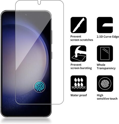 4 حزمة الشاشة الزجاجية واقي متوافق مع Samsung Galaxy S20 Fe 5G / SM-G781U [9H صلابة]-شاشة HD GLASS ، مقاومة للخدش ، تسهيل التثبيت [CASE WILLOW] in Kuwait