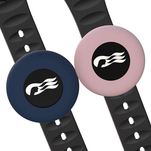 [2 Pack] Princess Ocean Medallion Watch Adapters Holder for Carnival Ocean Medallion (2023, 2024, 2025), Fits Watch Wristbands - Black/White in Saudi Arabia