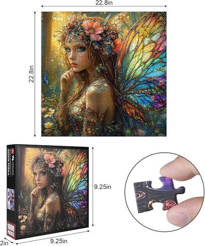 1000pcs Happy Grandma Paper Puzzle - Large Puzzle Toy Adult Game Gift - Family Interactive Game Puzzle DIY Home Decoration Brain Challenge Gift in Kuwait