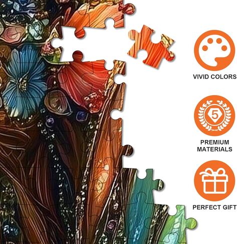 1000pcs Happy Grandma Paper Puzzle - Large Puzzle Toy Adult Game Gift - Family Interactive Game Puzzle DIY Home Decoration Brain Challenge Gift in Kuwait