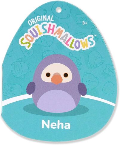 Squishmallows Original 11-Inch Sonja Pink Mallard Duck with Sakura Flowers - Official Jazwares Plush in Kuwait