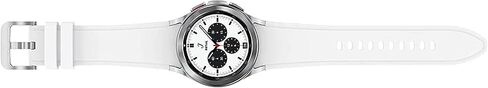 Samsung Galaxy Watch 4 Classic 42mm Smartwatch with ECG Monitor Tracker for Health Fitness Running Sleep Cycles GPS Fall Detection LTE US Version, Silver (Renewed) in Saudi Arabia