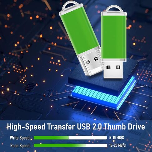 محرك أقراص فلاش 4 جيجابايت 1 حزمة USB Green 2.0 Thumb Drive 4GB Pendrive MEMIMER MEMARY Stick ZIP DRIV in Kuwait
