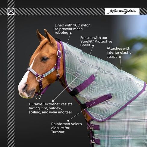 Kensington Protective Products Signature Textilene Nylon-Lined Neck Piece in Kuwait