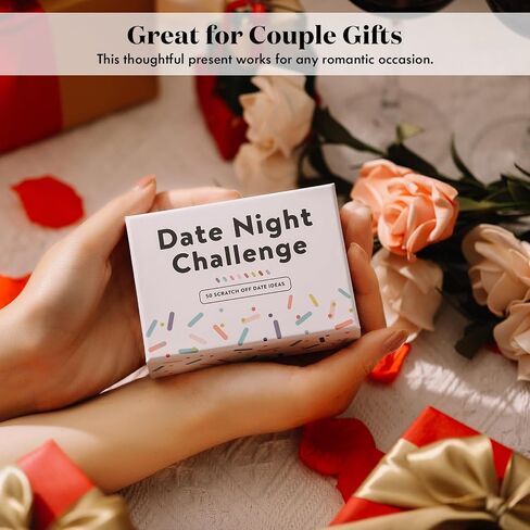 50 Fun & Romantic Scratch Off Date Night Ideas for Couples, Gifts for Him, Her, Husband, Boyfriend, Men - Valentinesday Gifts for Her - Stocking Stuffers, Anniversary (After Dark) in Saudi Arabia