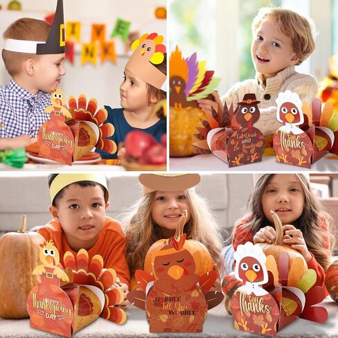 48 PCS 3D Easter Treat Boxes Easter Exter Joids Joxes Bunny Eggs Chicks Goodies Candy Box Cookies Bokies Box Cardboard Box Box for Kids School Classroom Party Form in Saudi Arabia