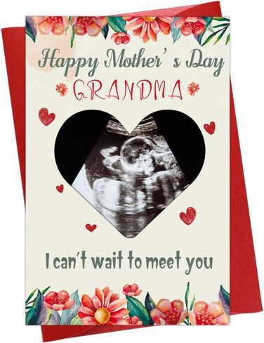 WaaHome Funny Mothers Day Card for Grandma Grandmother Nana, You Are An Awesome Grandma Mothers Day Gifts Card from Granddaughter Grandson Grandchildren Grandkids in Saudi Arabia
