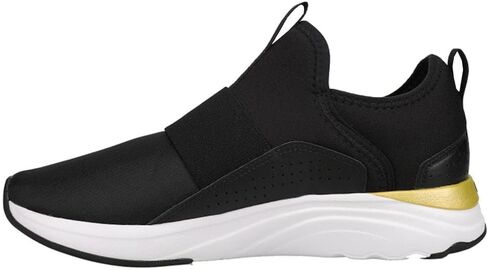 PUMA Womens Softride Sophia Slip On Running Sneakers Shoes - Black in Kuwait