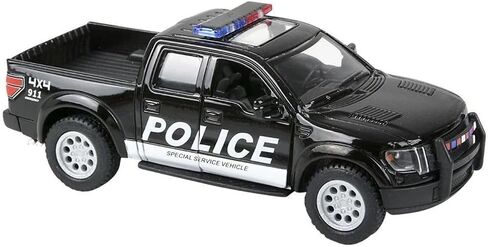 KiNSMART 🚨 2013 Ford F-150 SVT Raptor Supercrew Police & Fire Rescue Trucks Edition SetOf2 1:46 Scale 5inch Die Cast Metal Model Toy Rescue Trucks in Saudi Arabia