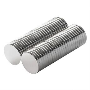Round Disc Magnets 1/2x1/16 - Multi-Use 12x1.5mm Magnetic Holders Scrapbooking Fastener Circular Disk Magnet N48 (50 Pack)