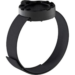 Guardian Angel Velcro Strap Mount Accessory – Magnetic Mount with Screw-in Feature – Adjustable Velcro Strap with Rubber Grip Mount – for Bike Helmets, Poles, Backpacks, & More