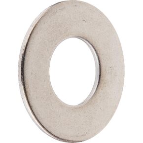 Hillman 830506 Stainless Steel 3/8-Inch Flat Washers, 100-Pack, Single, 100 Count