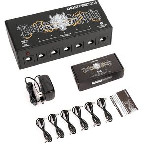 GHOSTFIRE GS6 Pedal 6-Output Guitar Pedal Power Supply 9V 100/500mA Effect Pedals Power Supply(GS10-SV2)