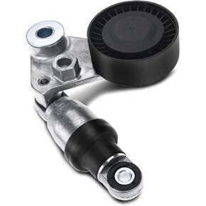 A-Premium Belt Tensioner Assembly with Pulley Compatible with Hyundai Entourage Azera Santa Fe Veracruz & Kia Amanti Cadenza Sedona Sorento 2006-2018, Replace# 41900436443, 252813C100