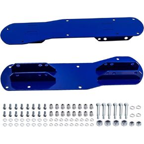 maXpeedingrods 3rd Row Seat Bracket Kit for Jeep Wrangler JK 4 Door 2007-2018