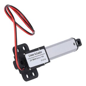 Micro Linear Actuator, 2" Stroke Small Electric Linear Actuator, 12V DC Built in Limit Switch, Mini Waterproof Actuator Motor for Home Appliances/Medical/Automotive/Industry,(Stroke 50mm-8mm/s-70N)