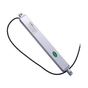 6" 6 inch Stroke Small Linear Actuator, 12V DC Fast Speed 1" per sec Built in Limit Switch, 22lbs Maximum Lift Includes Mounting Brackets