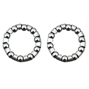 2-1 Piece Crank Bearing 5/16" Ball Size x 10 Balls. Set of Bearing. Pair of Bearings. for Bicycle Crank, Bike Crank, lowrider Bikes, Beach Cruiser, limos, Stretch Bicycles.