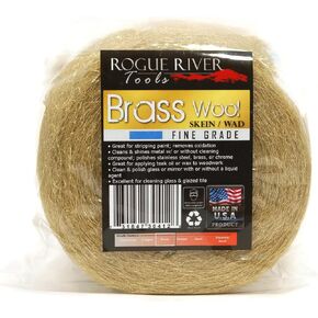 Brass Wool 1lb Rolls - Medium in Kuwait