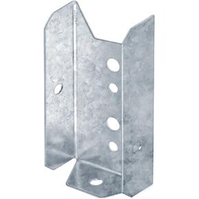 20 Pcs 2x4 Fence Bracket, 20 Gauge Hot Dip Galvanized Steel Deck Rail Bracket Connectors for Railing Wood Post
