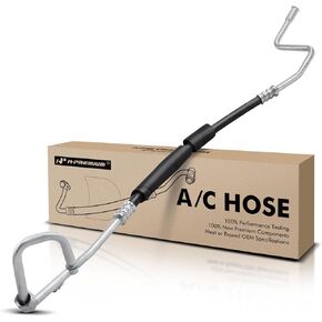 A-Premium A/C Discharge Line Hose Assembly Compatible with Ford Mustang 1986-1995, Mercury Capri 1986 3.8L 5.0L, Compressor to Condenser