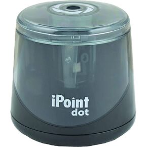Westcott iPoint Dot Battery Pencil Sharpener, Battery Powered, 17553