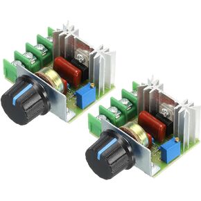 MECCANIXITY AC 2000W 220V B500K, High-Power Thyristor, Electronic Voltage Regulator for Adjusting Dimming, Speed, Temperature