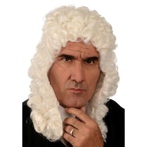 شعر مستعار لزي الكنغر - شعر مستعار للقاضي الاستعماري؛ أبيض in Kuwait