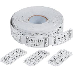 Free Drink Ticket Roll (500 tickets) Perfect for Wedding and Parties