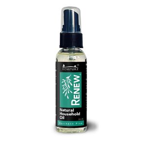 Renew Natural Household Oil Northern Pine Scent 2 oz, Fix Squeaky Door Hinge, Creaking Doors, Bike Chain Lube, Lock Lubricant, Swivels, Lubricate Window Hardware