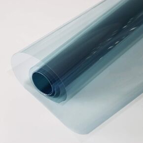 80% VLT Nano Ceramic Window Film 99% Anti UV Front Car Solar Windshield Rear Side Window Tint, Light Blue (40" x10ft)