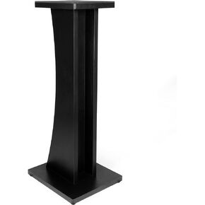 Gator Frameworks Elite Series Floor-Standing Wood Studio Monitor Speaker Stand in Black Finish; Single (GFW-ELITESPKSTMN-BLK)