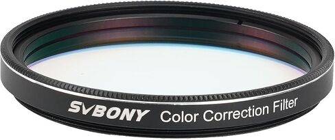 SVBONY SV231 Color Correction Filter, 2 inches Telescope Filter for Moon Planetary Visual and Astrophotography, Correct Edge Chromatic Aberration to Enhance Detail Clarity and Contrast | for Moon Planetary Visual and Astrophotography, Correct Edge Chromat in Saudi Arabia