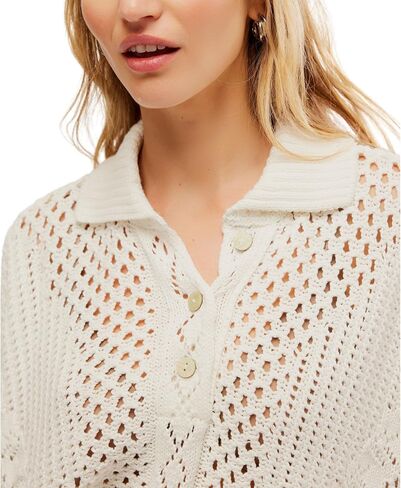 Free People Women's to The Point Polo in Saudi Arabia