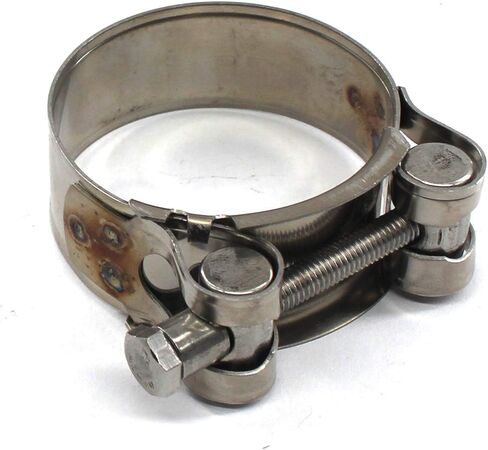 304 الفولاذ المقاوم للصدأ T-بولت المشبك 52-55 مللي متر خرطوم المشبك أداة 4 قطعة in Kuwait