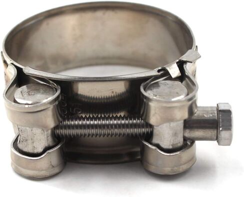 304 الفولاذ المقاوم للصدأ T-بولت المشبك 52-55 مللي متر خرطوم المشبك أداة 4 قطعة in Kuwait