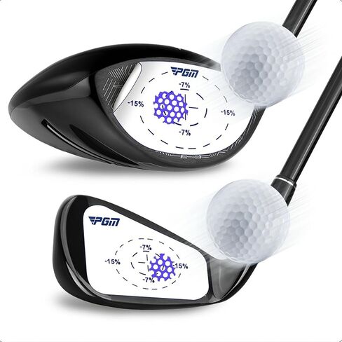 PGM Golf Impact Tape Set 60 Pcs, Self-Teaching Sweet Spot and Shot Consistency Analysis, Club Impact Stickers for Woods and Irons Each 30 Pcs, Useful Training Aid Improve Swing Accuracy in Saudi Arabia