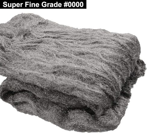 0000 Steel Wool Roll 5lb, 32 Ft Steel Wool Roll Fine Wool 0000 Hardware Cloth for Cleaning, Remove Rust, Buffing Wood and Metal Finishes in Kuwait