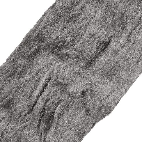 0000 Steel Wool Roll 5lb, 32 Ft Steel Wool Roll Fine Wool 0000 Hardware Cloth for Cleaning, Remove Rust, Buffing Wood and Metal Finishes in Kuwait