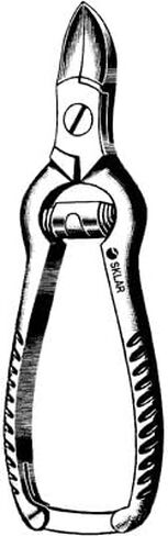 97-1046 Nail Nipper, Concave Blades, Barrel Spring, 5-1/2" Length in Saudi Arabia