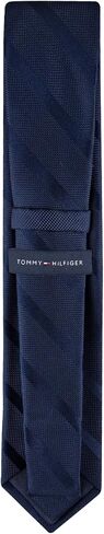 Tommy Hilfiger Men's Classic Textured Tonal Stripe Necktie in Saudi Arabia
