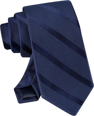 Tommy Hilfiger Men's Classic Textured Tonal Stripe Necktie in Saudi Arabia